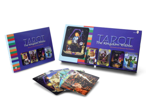 The Kingdom Within Tarot ((Tarot Kit Box Set with 79 Cards and Guide Book)) by Juno Lucina, 9780764337116