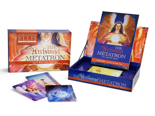 The Archangel Metatron Self-Mastery Oracle ((Oracle Kit Box Set with 55 Cards and Guide Book)) by Amanda Ellis, Jane Delaford Taylor, 9780764357138