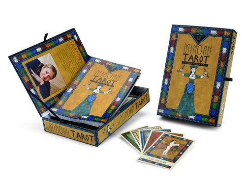 The Minoan Tarot ((Tarot Kit Box Set with 86 Cards and Guide Book)) by Laura Perry, 9780764352317
