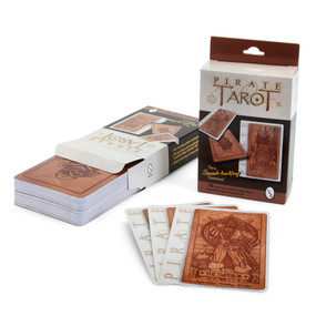 Pirate Tarot (Two Fortune-Telling Games (Tarot Kit Box Set with 78 Cards and Guide Book)) by Carrie & Lucas Amodio, 9780764331824