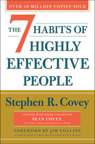 The 7 Habits of Highly Effective People (30th Anniversary Edition) - 9781982137137 by Stephen R. Covey, Sean Covey, Jim Collins, 9781982137137