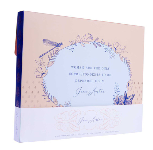 Jane Austen Card Portfolio Set (Set of 20 Cards) by Insight Editions, 9781647220785