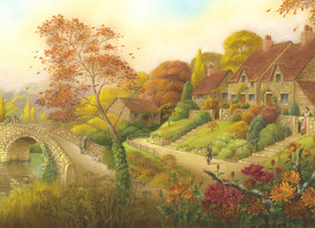 Shirley Barber's Inspirations 1000-piece puzzle by Shirley Barber, 9781922418036