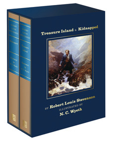 Treasure Island and Kidnapped (N. C. Wyeth Collector's Edition (2-vol. clothbound set)) by Robert Louis Stevenson, N. C. Wyeth, Christine B. Podmaniczky, 9780789214089