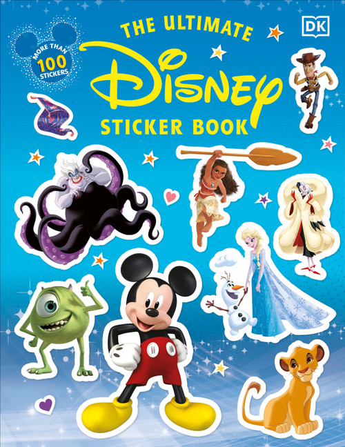 The Ultimate Disney Sticker Book by DK, 9780744033656
