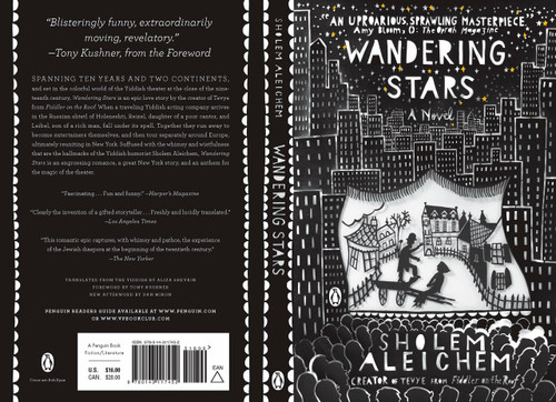 Wandering Stars (A Novel) by Sholem Aleichem, Aliza Shevrin, Tony Kushner, Dan Miron, 9780143117452