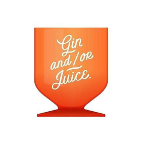 Gin and/or Juice Juice Glass by Brass Monkey, Galison, 9780735368651