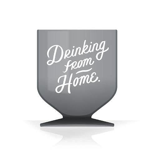 Drinking From Home Juice Glass by Brass Monkey, Galison, 9780735368668