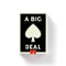 A Big Deal Giant Playing Cards by Galison, Brass Brass Monkey, 9780735370654