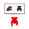 At First Sight Tangram Puzzle by Brass Monkey and Galison, 9780735370661