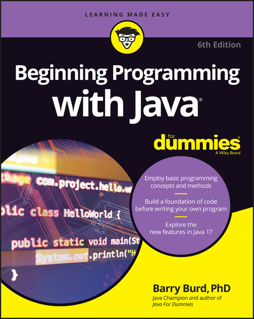 Beginning Programming with Java For Dummies - 9781119806912 by Barry Burd, 9781119806912