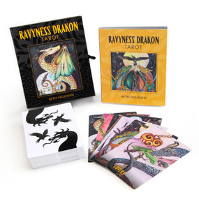 Ravyness Drakon Tarot ((Tarot Kit Box Set with 78 Cards and Guide Book)) by Beth Seilonen, 9780764362392