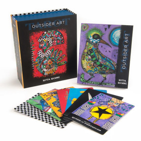 Outsider Art Tarot ((Tarot Kit Box Set with 78 Cards and Guide Book)) by Rita Rose, Jana Pesek, 9780764362705