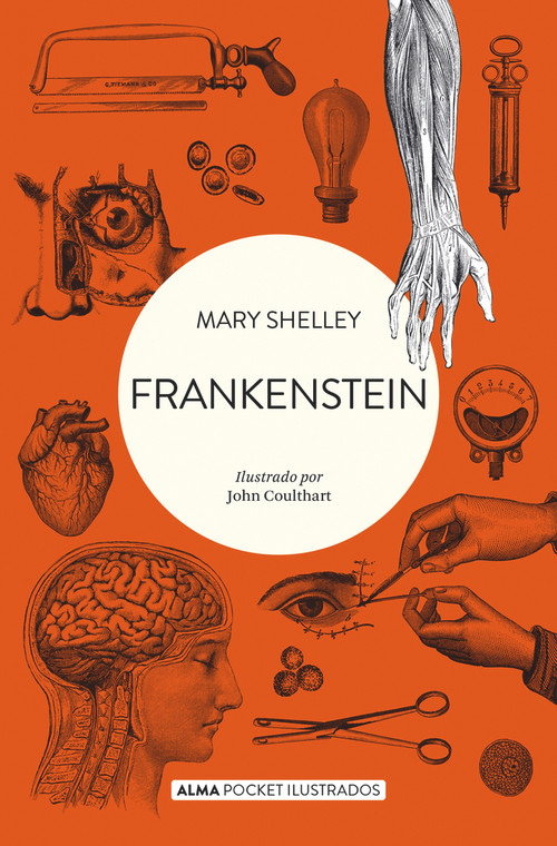 Frankenstein (Spanish Edition) - 9788418008511 by Mary Shelley, John Coulthart, 9788418008511