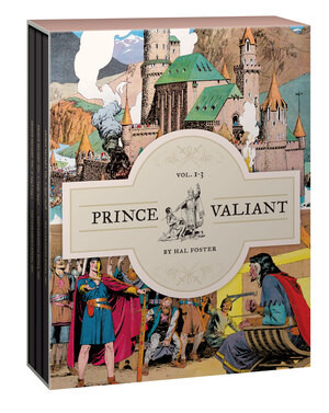 Prince Valiant Vols. 1-3 (Gift Box Set) by Hal Foster, 9781683960720
