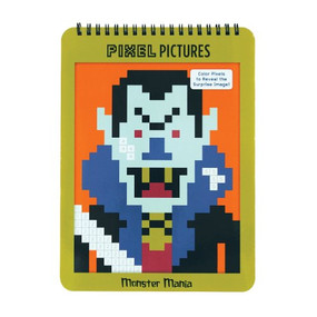 Monster Mania Pixel Pictures by Mudpuppy, Dave Perillo, 9780735341913