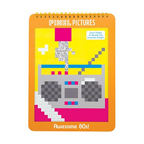 Awesome 80s! Pixel Pictures by Mudpuppy, Julia Rothman, 9780735341937