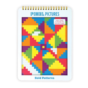 Bold Patterns Pixel Pictures by Mudpuppy, 9780735341944