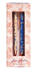 Jane Austen: Floral Pen and Pencil Set (Set of 2) by Insight Editions, 9781647222284