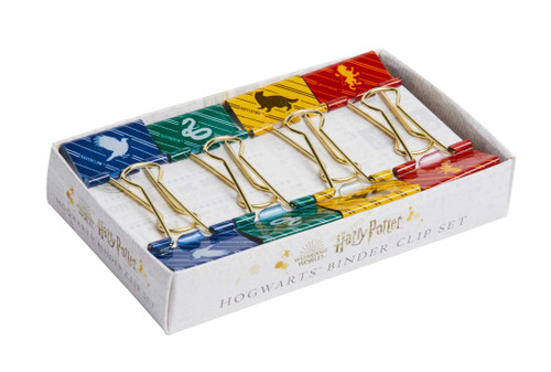 Harry Potter: Hogwarts Binder Clips (Set of 8) by Insight Editions, 9781647222703