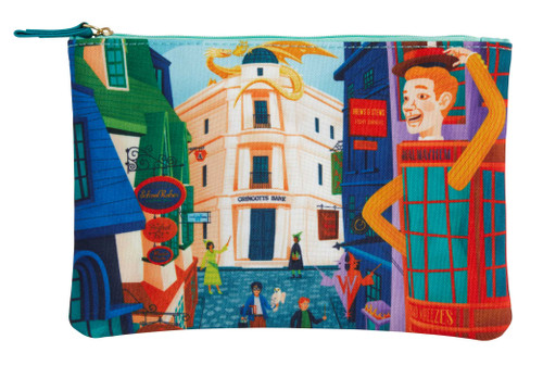 Harry Potter: Exploring Diagon Alley Accessory Pouch by MUTI, 9781647223496