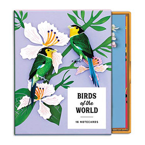 Birds of the World Greeting Card Assortment by Galison, Diana Beltran Herrera, 9780735365278