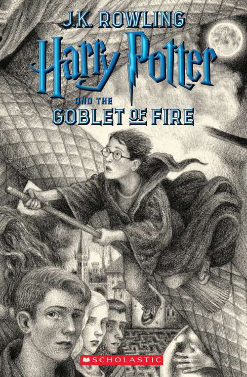 Harry Potter and the Goblet of Fire - 9781338299175 by J. K. Rowling, Brian Selznick, Mary GrandPré, 9781338299175