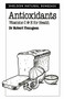 Antioxidants by Robert Youngson, 9780859698085