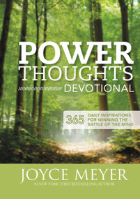 Power Thoughts Devotional (365 Daily Inspirations for Winning the Battle of the Mind) - 9781455576227 by Joyce Meyer, 9781455576227