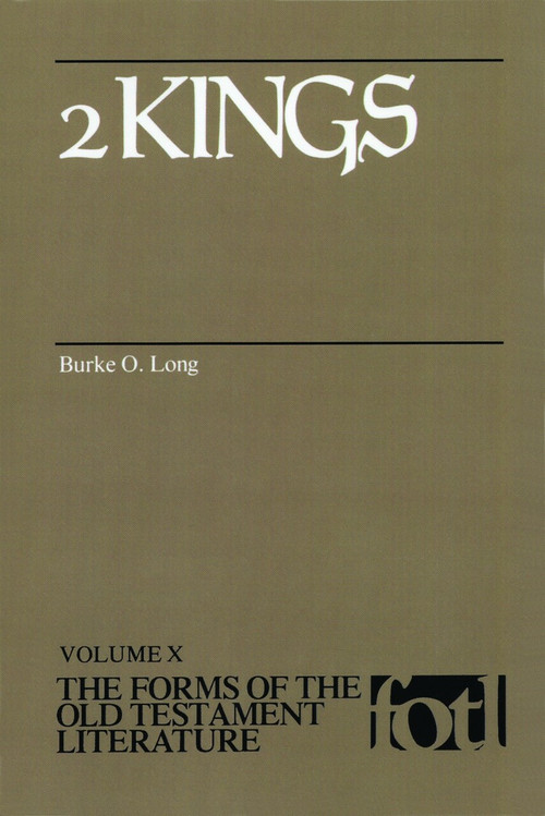 2 Kings by Burke O. Long, 9780802805355