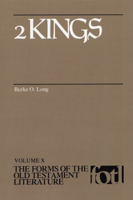 2 Kings by Burke O. Long, 9780802805355
