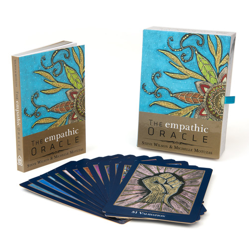 The Empathic Oracle ((Oracle Kit Box Set with 56 Cards and Guide Book)) by Michelle Motuzas Johnson, Steven P. Wilson, 9780764355905