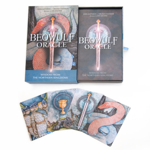 The Beowulf Oracle (Wisdom from the Northern Kingdoms (Oracle Kit Box Set with 23 Cards and Guide Book)) by John Matthews, Virginia Chandler, Joe Machine, 9780764362507