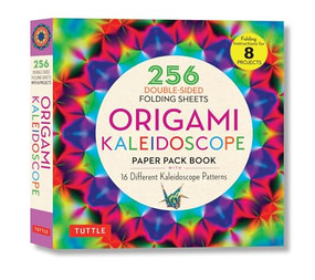 Origami Kaleidoscope Paper Pack Book (256 Double-Sided Folding Sheets (Includes Instructions for 8 Models)) by Tuttle Studio, 9780804853309