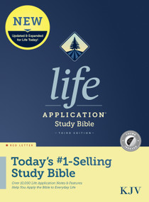 KJV Life Application Study Bible, Third Edition (Hardcover, Indexed, Red Letter) by Tyndale, 9781496439741