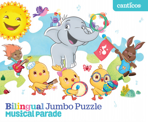Canticos Bilingual Jumbo Puzzle: Musical Parade by Susie Jaramillo, 9781945635779