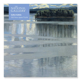 Adult Jigsaw Puzzle National Gallery: Akseli Gallen-Kallela: Lake Keitele (500 pieces) (500-Piece Jigsaw Puzzles) by Flame Tree Studio, 9781839647321