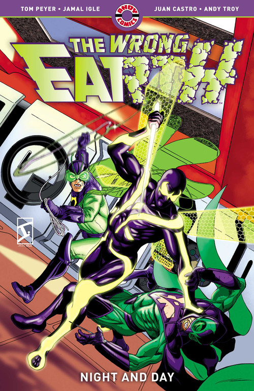 The Wrong Earth (Night and Day) by Tom Peyer, Juan Castro, 9781952090073