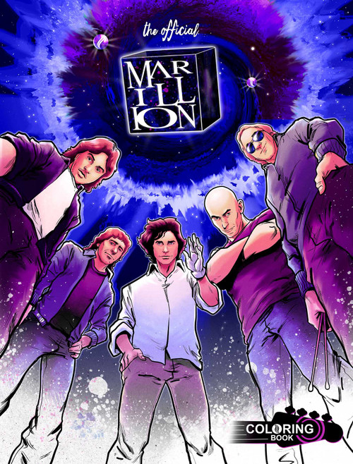The Official Marillion Coloring Book (The H Years) by David Calcano, Eduardo Benatar, 9781970047165