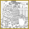 Debbie Macomber's Very Merry Christmas Coloring Book (An Adult Coloring Book) by Debbie Macomber, 9780593496466