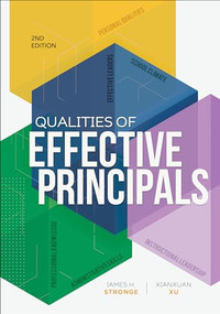 Qualities of Effective Principals - 9781416629955 by James H. Stronge, Xianxuan Xu, 9781416629955