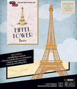 IncrediBuilds: Paris: Eiffel Tower Book and 3D Wood Model by Insight Editions, 9781682985519