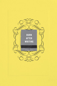Burn After Writing (Yellow) by Sharon Jones, 9780593189672