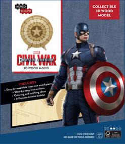 INCREDIBUILDS: MARVEL'S CAPTAIN AMERICA: CIVIL WAR DELUXE BOOK AND MODEL SET by INSIGHT EDITIONS,, 9781682980002