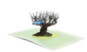 HARRY POTTER: WHOMPING WILLOW FRIENDSHIP SIGNATURE POP-UP CARD by INSIGHT EDITIONS,, 9781682985762