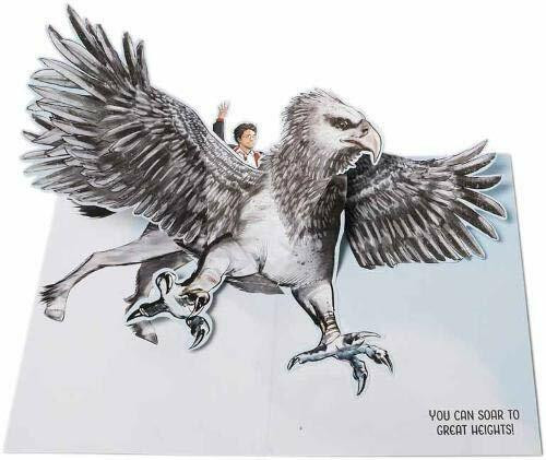 HARRY POTTER: BUCKBEAK POP-UP CARD by INSIGHT EDITIONS,, 9781682985335