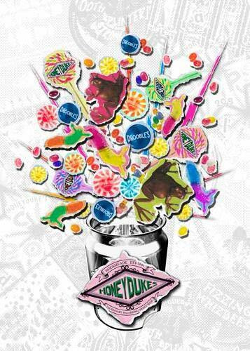 HARRY POTTER: HONEYDUKES EMBELLISHED CARD by INSIGHT EDITIONS,, 9781682986264