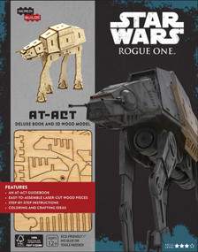 INCREDIBUILDS: STAR WARS: ROGUE ONE: AT-ACT DELUXE BOOK AND MODEL SET by MICHAEL, KOGGE, 9781682980897