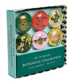 Art of Nature: Botanical Glass Magnet Set (Set of 6) by Insight Editions, 9781647222024