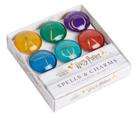 Harry Potter: Spells and Charms Glass Magnet Set (Set of 6) by Insight Editions, 9781647222314